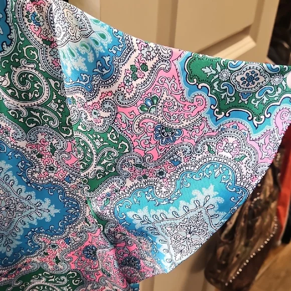 Talbots Multicolor Paisley Blouse - Picture 4 of 4